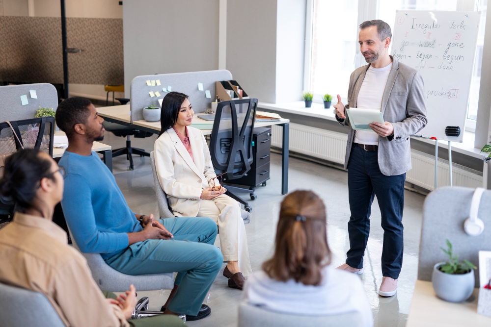 Capacitación in-company para equipos de una empresa